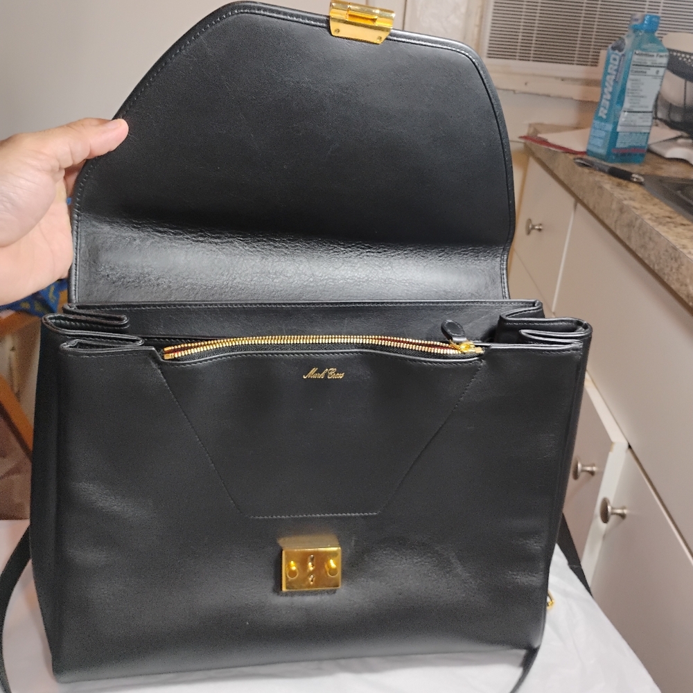 Mark Cross Hadley Crossbody Black Luxury bag - Picture 16 of 16